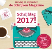 Save the date! - De Schrijven Magazine Schrijfdag 2017 