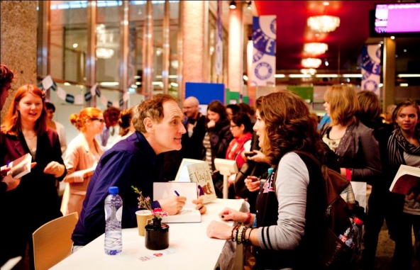 De dag van de Literatuur in 2012. © Fred Ernst.