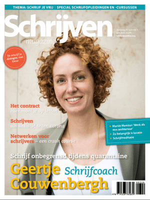 Cover Schrijven Magazine nummer 3 van 2020