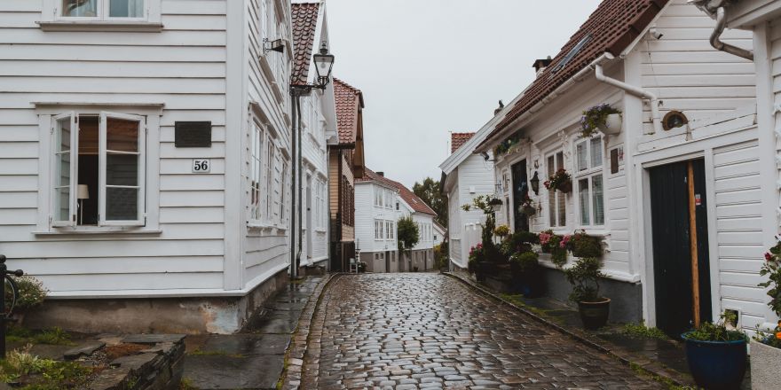 Straatje in een dorp