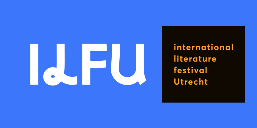 ILFU in grote letters wit op blauw