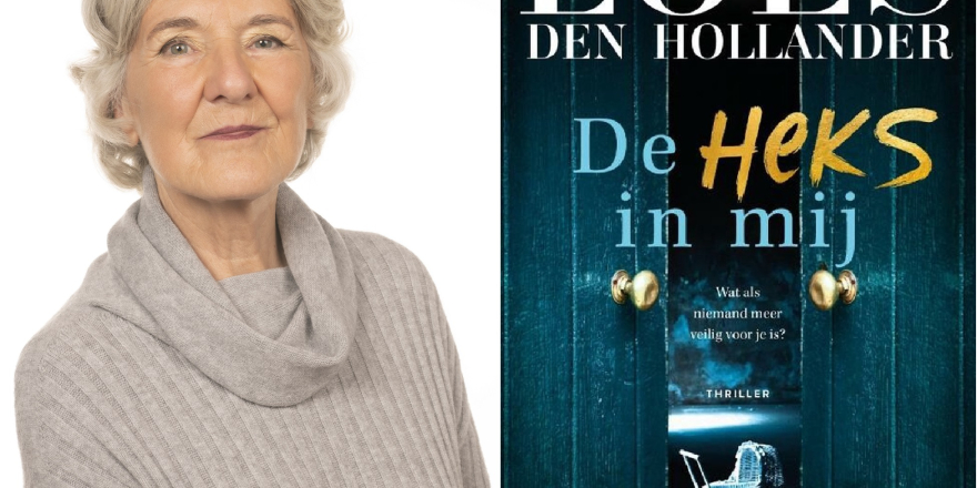 Loes den Hollander en de cover van 'de heks in mij'