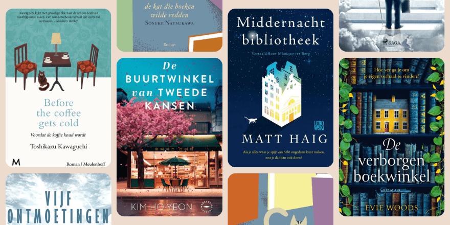 Covers van healing fiction boeken