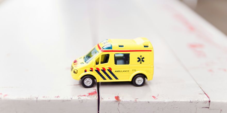 Speelgoed ambulance