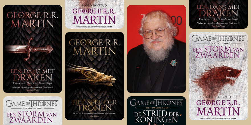 George R.R. Martin en de boekcovers van Game of Thrones