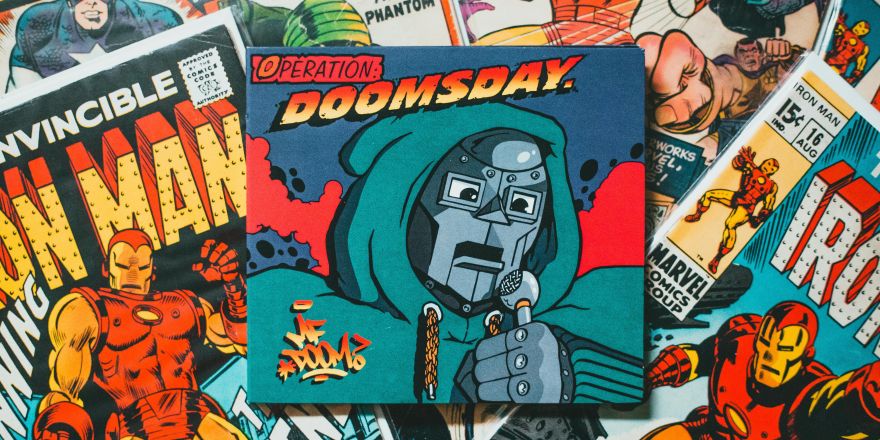 Foto van verschillende comics