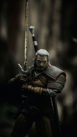 3D karakterfiguur van The Witcher