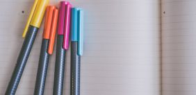 Gekleurde pennen