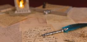 Pen ligt op papier