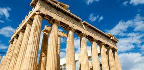 Parthenon in Athene