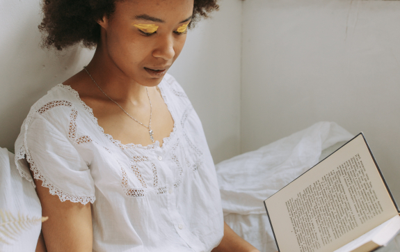 Woman reading
