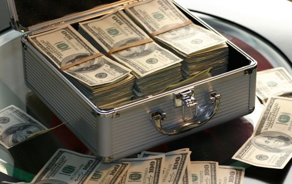 Koffertje met geld