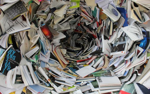 Warboel aan boeken