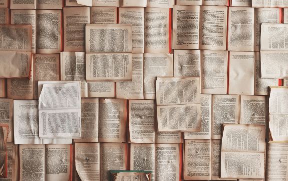 bladzijden van boeken liggen open